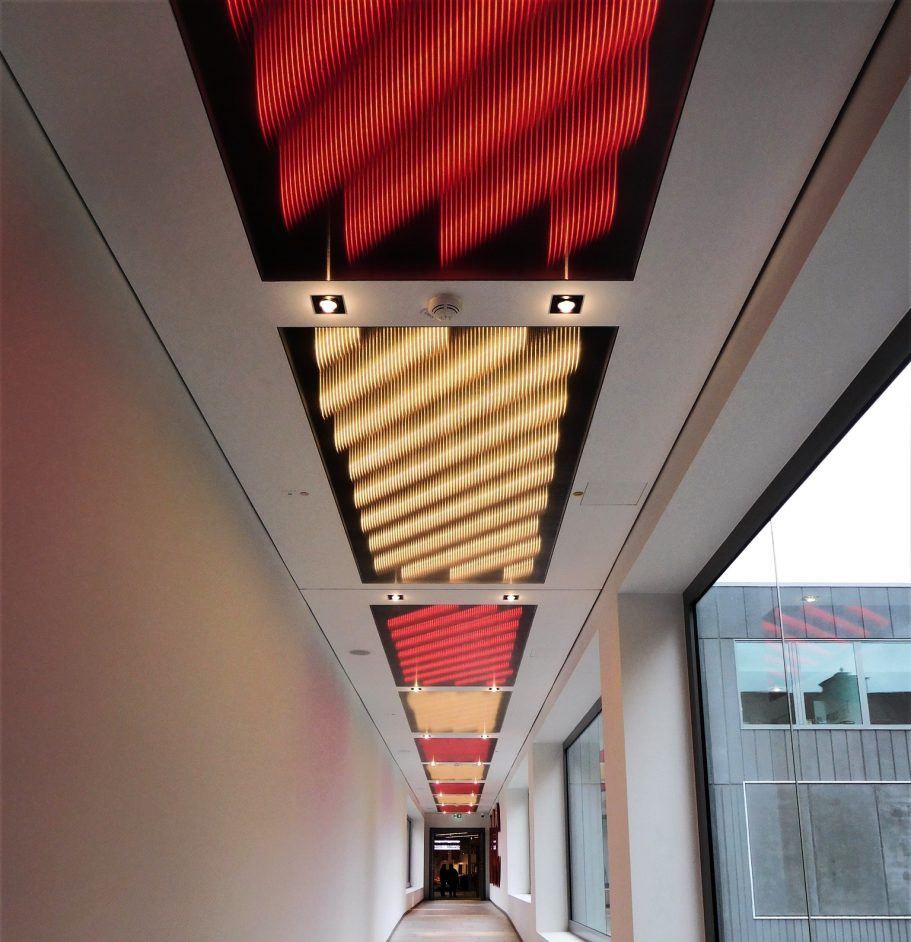 3 D Lichtbrücke im NOC Weiden