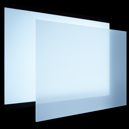 Flaechenlicht Basic + Opalfront 6500K Flaechenlicht Basic + Opalfront